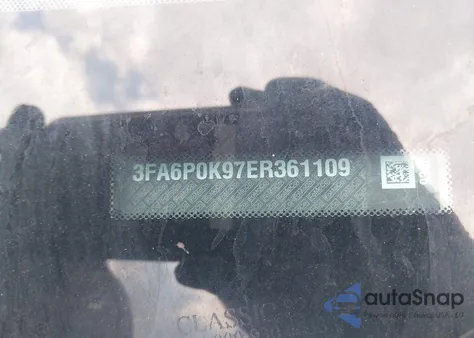 2014 Ford Fusion Titanium z USA, uszkodzony, nr VIN 3FA6P0K97ER361109